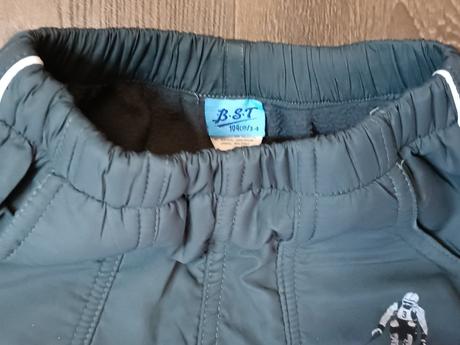 3x oteplováky/zateplené kalhoty, vel. 104, loap,104