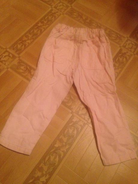 Dívčí kalhoty květ vel. 86 - 92, lupilu,86