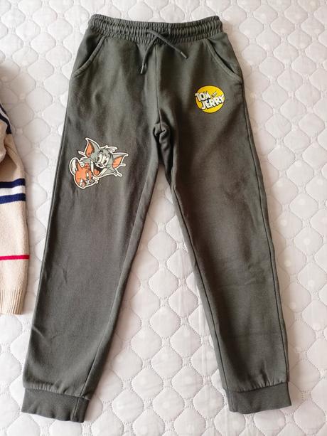 Tepláky + svetřík, 122/128, pepco,128