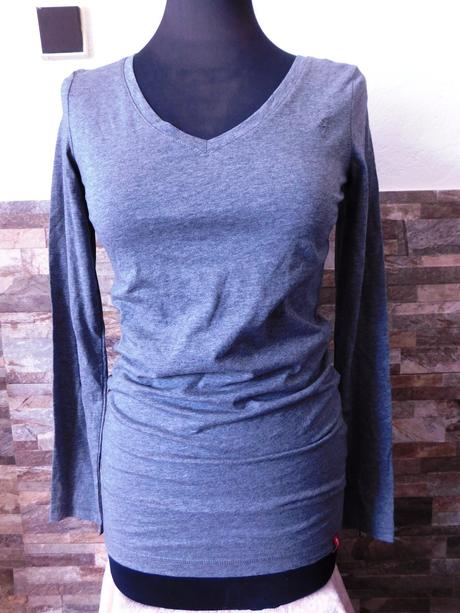 Dámské prodloužené triko dl. rukáv, s