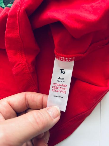 Triko vánoční santy - v.4 roky zn. tu, 104