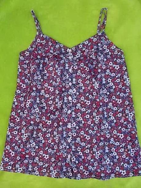 Letní květovaný top, m