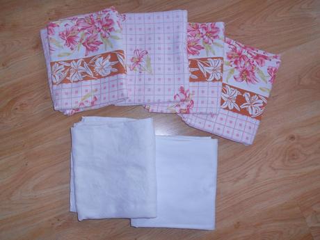 Bavlněné polštáře 4 + 2 ks, šířka (cm): 100,délka (cm): 80