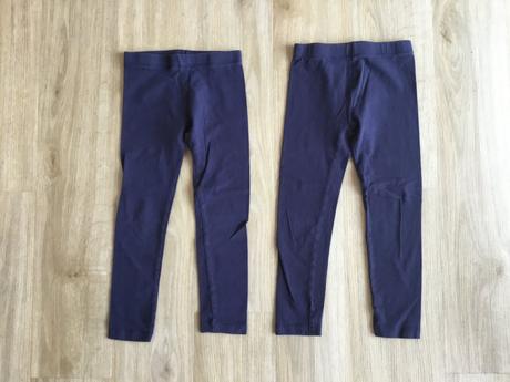 2x modré legíny vel. 110, pepco,110