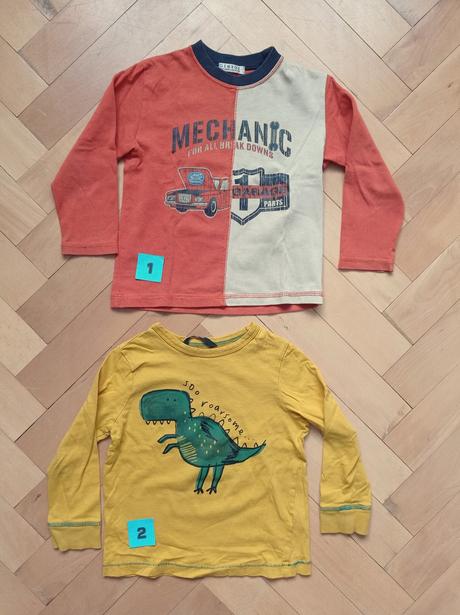 Triko dlouhý rukáv / slabá mikina george 98/104, george,98