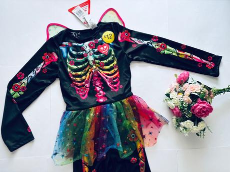 An27/ kostým kostlivka - v.7/8 let, 