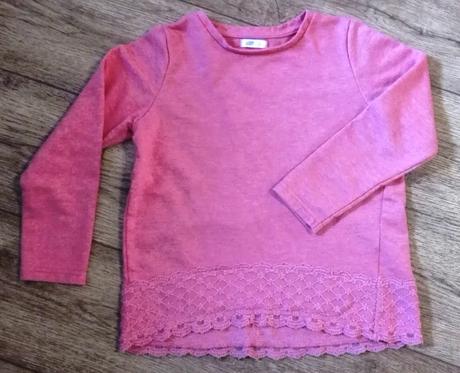 Tenká mikina s krajkou pepco, pepco,110