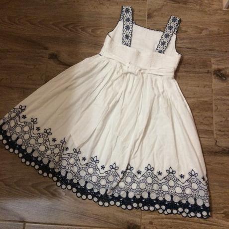 Bavlněné šaty s kytkou zn. monsoon, monsoon,152