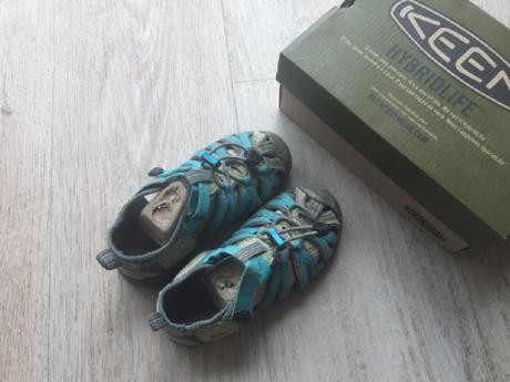 Sandále keen whisper tyrkysové, keen,30