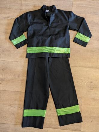 Karnevalový kostým hasič, záchranář 6 - 7 let, 122, 