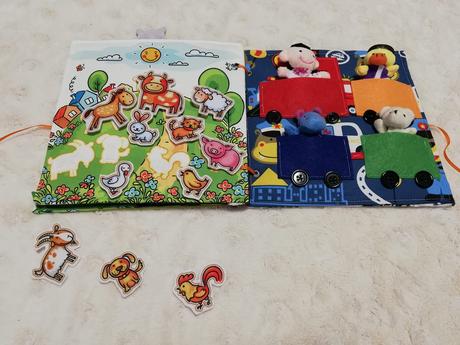 Quiet book pro chlapečka, 