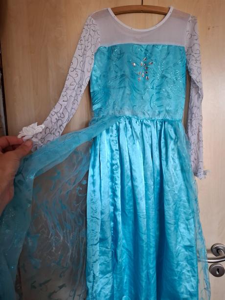 Šaty princezna/ elsa vel 152/158, 158