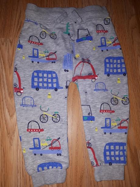 Šedé tepláky s auty 86 st.bernard, st. bernard,86