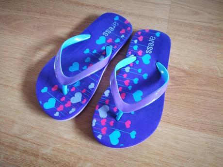 Žabky pantofle zn. aress, fialové, vel. 31/20,5 cm, 31