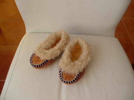 Kožešinkové papučky / bačkůrky, vel.20, 20