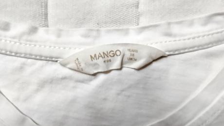 Tričko s králíčkem, mango,134