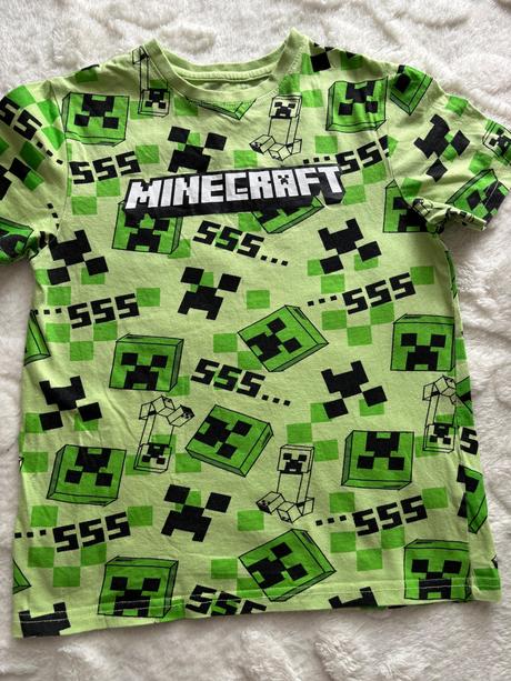 Triko minecraft- v.8/9 let, primark,134