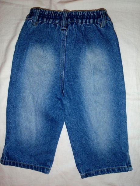 Komplet kytičkových riflíků a mašličkového trička, morris mouse,86