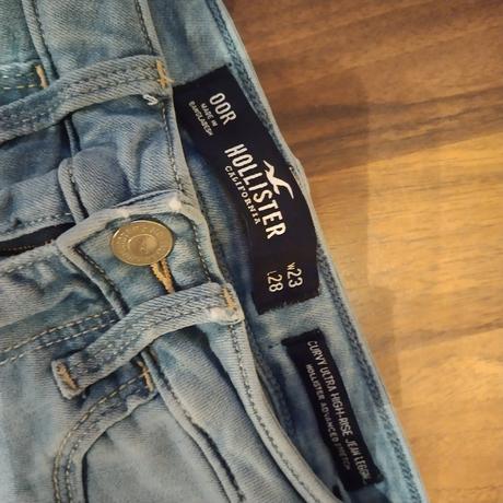 Trhané džíny holister w24 l28, hollister,xs