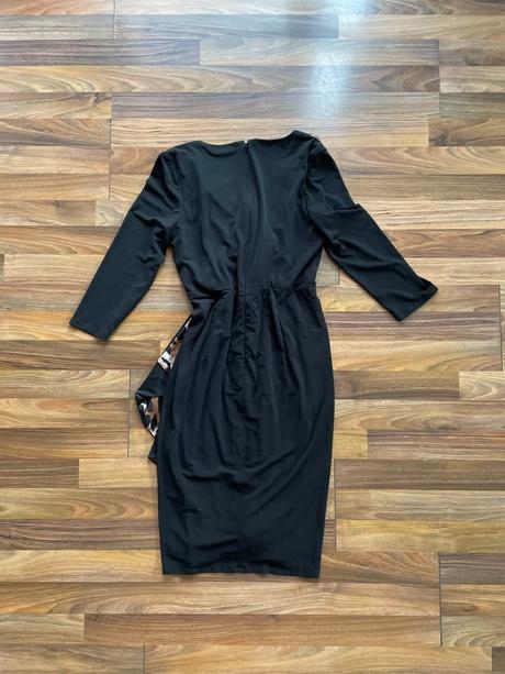 Nové elegantní šaty se zvířecím motivem, vel s/m,, s