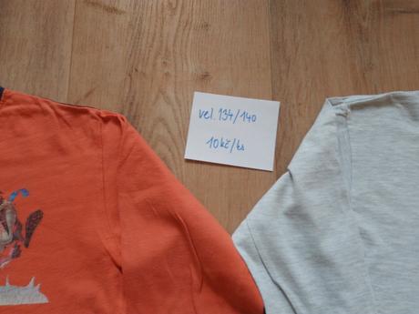 3 x tričko, looney tounes, ... vel 134/140, 134