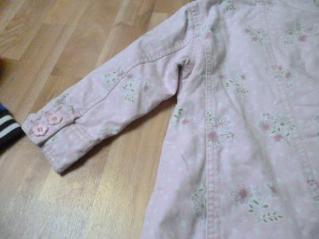 Kytičkatý kabát next vel. 3-4, next,104