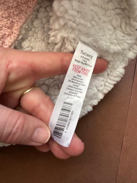 Svetr zateplený - v.6/9 měs, nutmeg,74