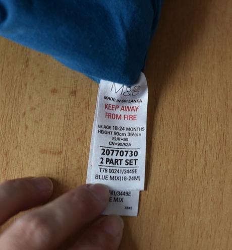 Set vel. 18 - 24 m, marks & spencer,92