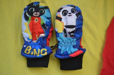 Rukavice palčáky na 3-4r., 104