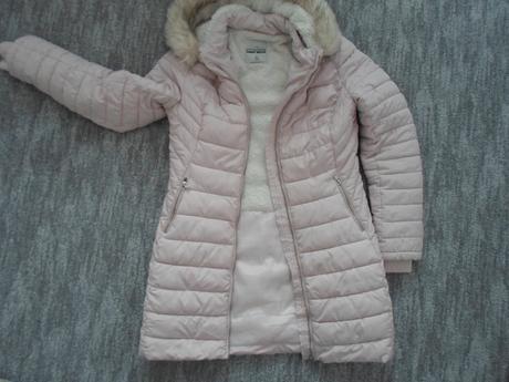 Růžová bunda bundička s kožíškem, tally weijl,m