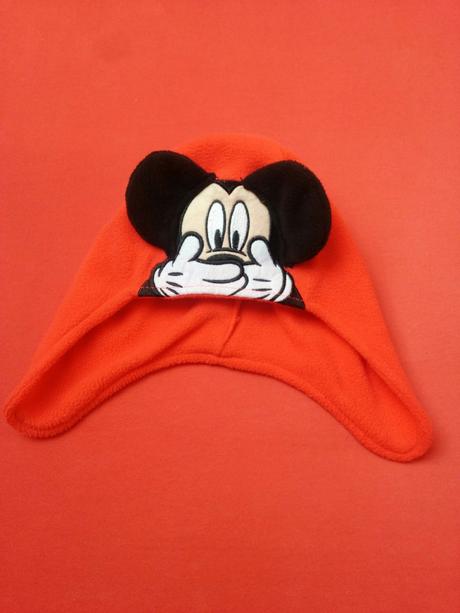 Flaušová čepice mickey mouse 2-6 let, disney,104