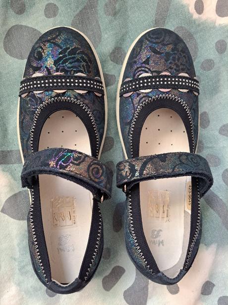 Kožené balerinky, baťa,36