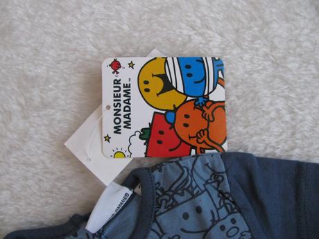 Bavlněné modré tričko - mr.men, 62