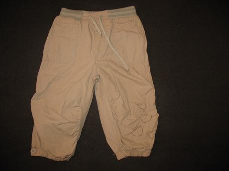 Podšité kalhoty tulec trend, 86