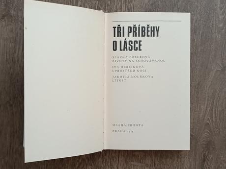 Knížky - láska a tři příběhy o lásce, 