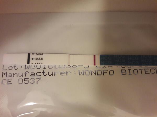 Pozitivní test den před očekávanou menstruací