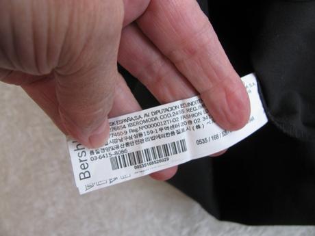 Elastické šaty kombinace černé světle modré,tyrkys, bershka,s