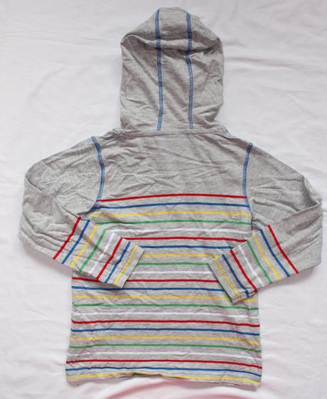 At51. pruhované tričko s kapucí, marks & spencer,122