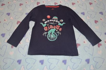 110 116 triko dlouhý rukáv s potiskem, lupilu,116