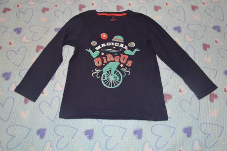 110 116 triko dlouhý rukáv s potiskem, lupilu,116