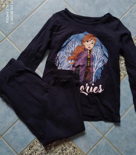 Dívčí bavlněné pyžamo frozen, disney,104