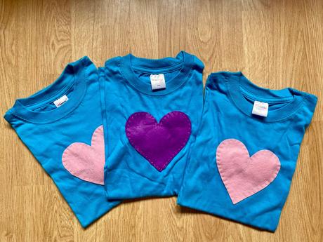 Pískací trička - handmade, 110 / 128 / 140 / 152