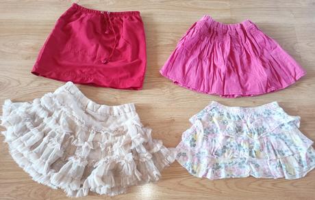 Balík mix oblečení na holku od vel.104-122, 104–116