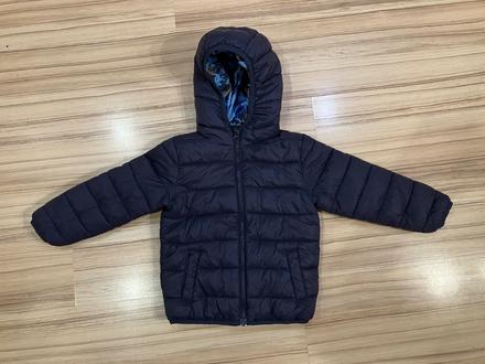 Prošívaná bunda s kapucí, lupilu,98