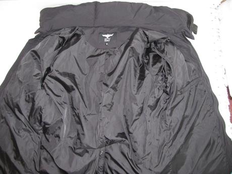 Unisex teplý péřový zimní kabát,parka, s