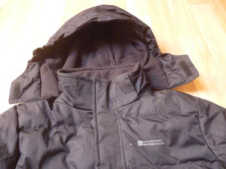Teplá zimní bunda 9-10 mountain, mountain warehouse,140