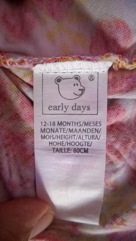 Šaty, early days, vel 12-18m (86), early days,86