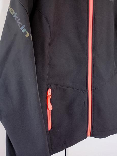 Softshellová dámská bunda - duhový reflex, 36