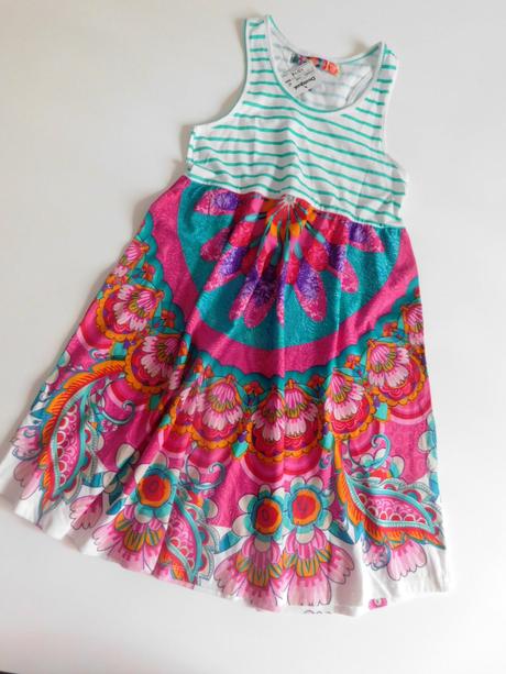 Dívčí letní šaty, desigual,164