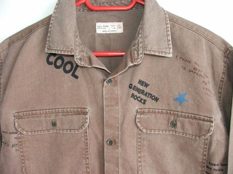 M354 riflová chlapecká košile vel. 140, zara,140